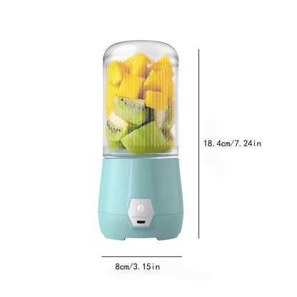 Portable Blender Juicer Cup Travel Blender Bottle with USB Charging