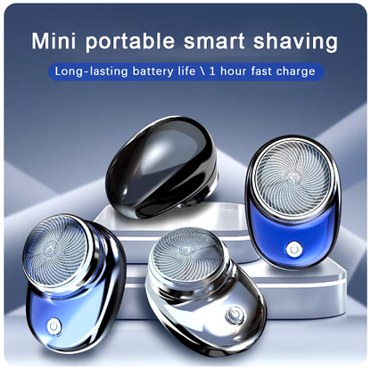 Mini Electric Shaver for Men Washable Rechargeable Portable Cordless Trimmer