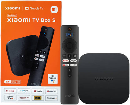 Xiaomi Mi Box S (2nd Gen) – 4K Streaming Media Player, Black