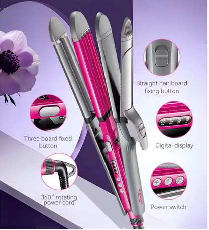 Kemei 4-in-1 Hair Styling Tool