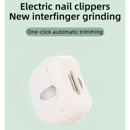 Electric Nail Clipper with LED Light